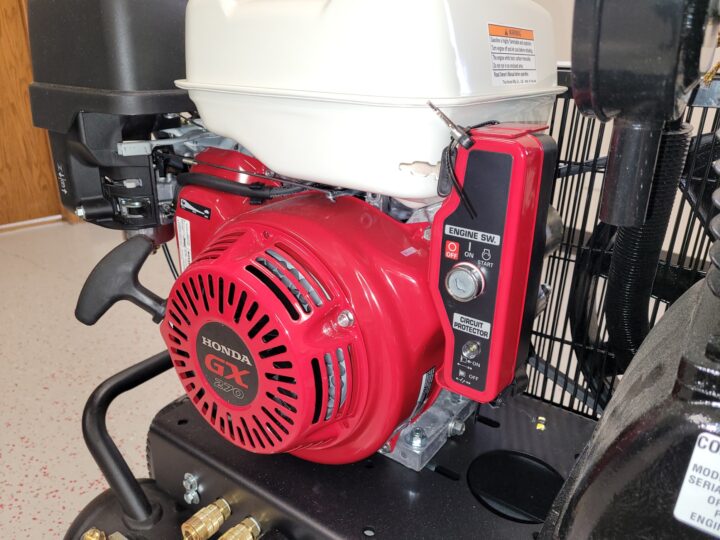 CMP002 - 8.5 HP Honda Powered Portable Air Compressor - Image 2