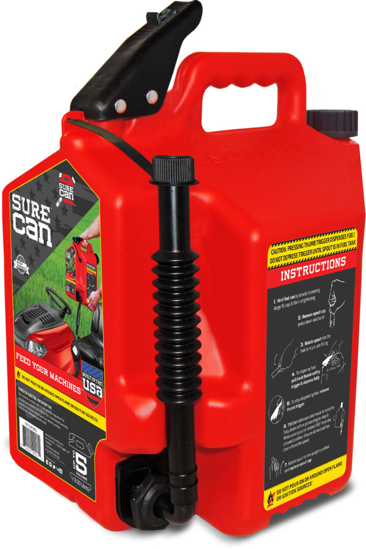 ENG143 - 2.2 Gallon SureCan Gas Can - Image 5