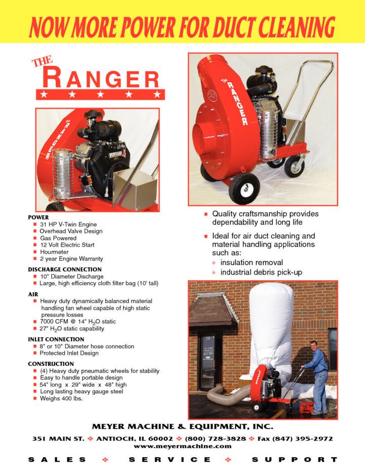 GEN401 - 31 HP Ranger Power Vacuum. - Image 4