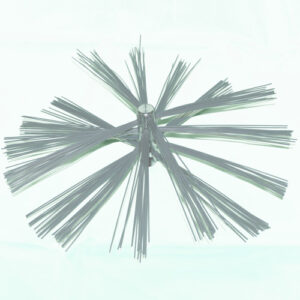 AGR642-16 - 16" Stiff Button-Lock Brush