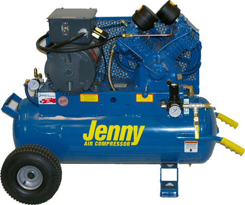 CMP002E - 5 HP Electric Powered Portable Air Compressor.