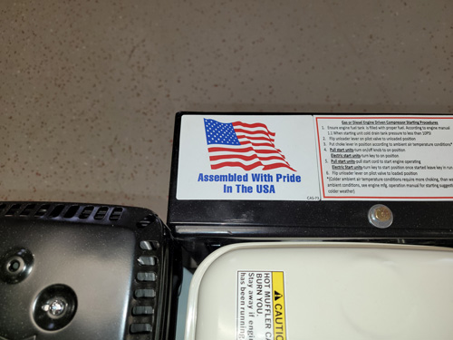 CMP002 - 8.5 HP Honda Powered Portable Air Compressor - Image 2