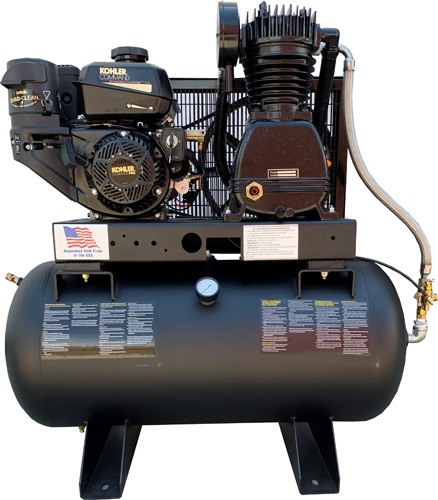 CMP003 - 14 HP Kohler Powered Truck-Mount Air Compressor.