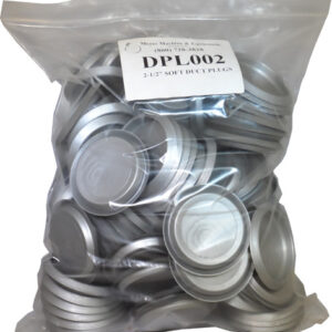 DPL002 - 2-1/2" diameter duct plugs.
