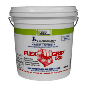 DSR215 - Hardcast Flex-Grip 550 Indoor/Outdoor Fiber Free White. 1 Gallon