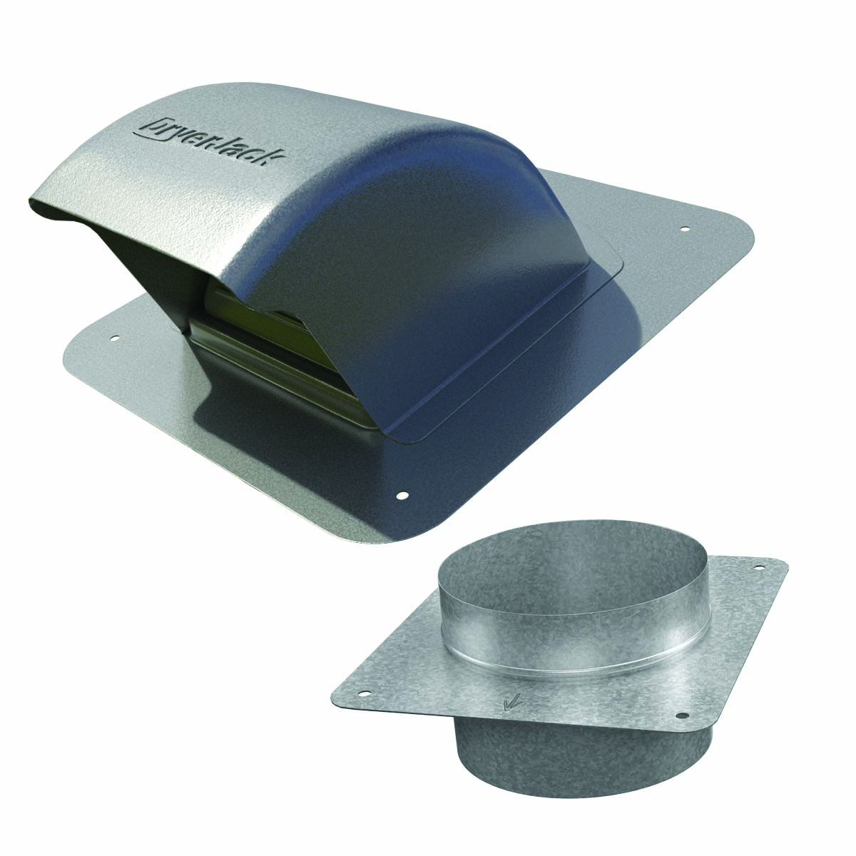 DWV005 - Dryer Jack, Rooftop - Low Profile, Mill Finish