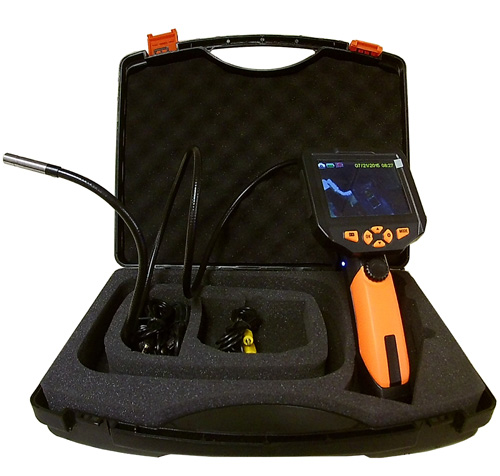 INS060 - Handheld Video Endoscope with Snapshot and Video Function. (w/ Screen)