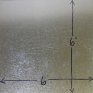 PAT006 - 6" x 6" Sheet metal duct patch, 100 pack.