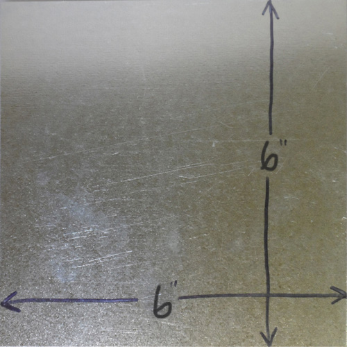 PAT006 - 6" x 6" Sheet metal duct patch, 100 pack.