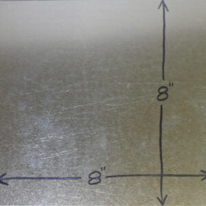 PAT007 - 8" x 8" Sheet metal duct patch, 25 pack.