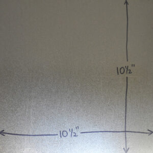 PAT008 - 10-1/2" x 10-1/2" Sheet metal duct patch, 25 pack.