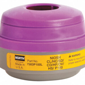 PPE025 - Honeywell VAPOR/GAS/P100 Combo-Cartridge