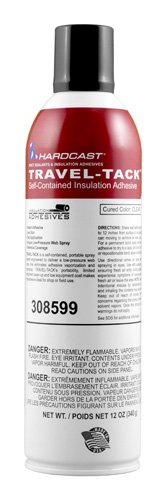 TAP010 - Travel-Tack - Low VOC installation adhesive, 12 ounce can