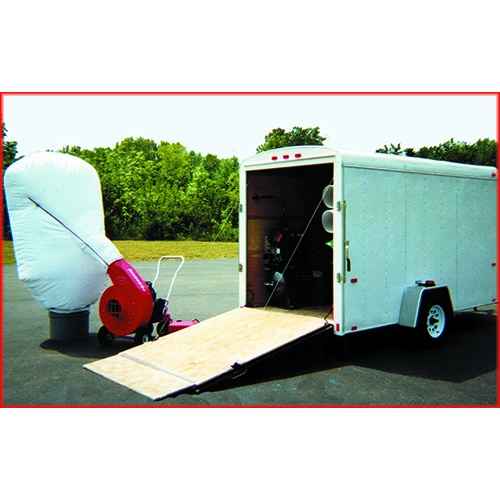 TRA612 - 6' X 12' Wedge-Nose Cargo Trailer